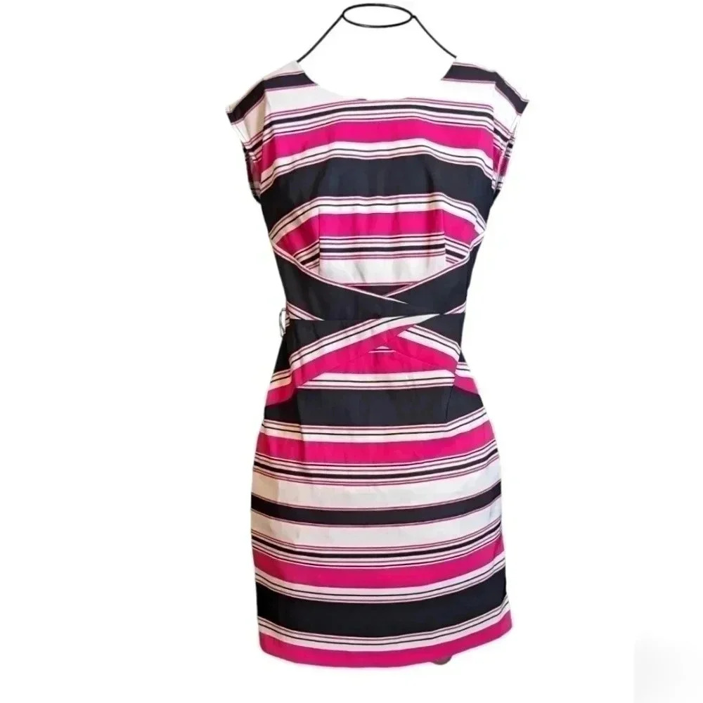 Dressbarn Pink multicolor dress  size 8